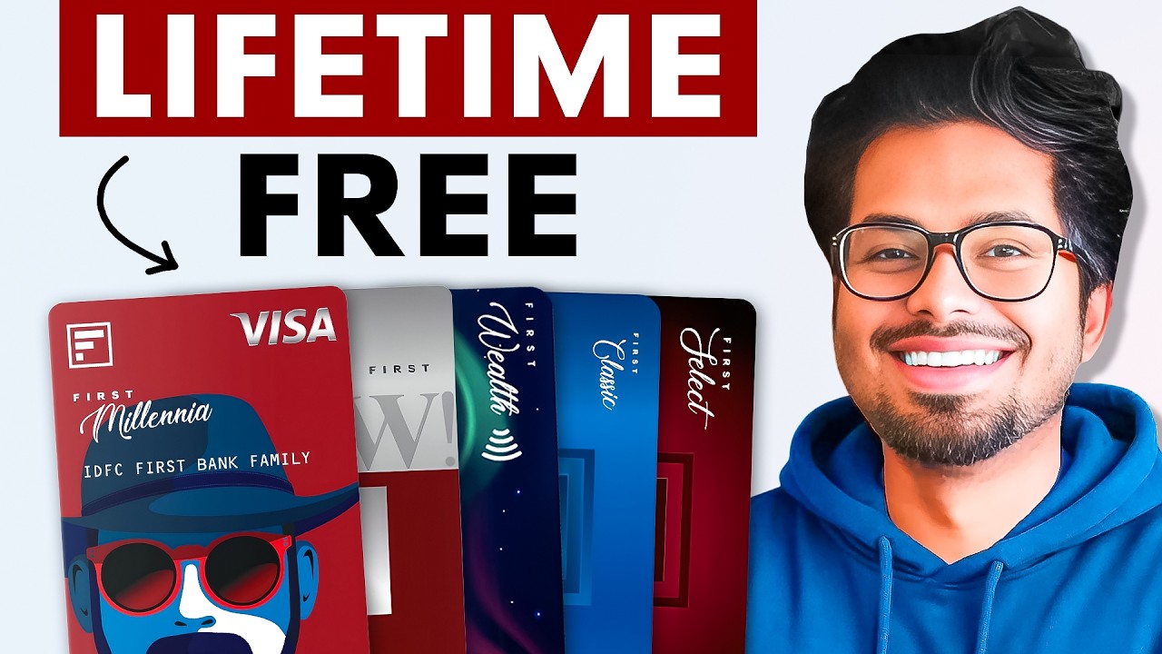 Best IDFC First Bank Lifetime FREE Credit Cards 2026 (HINDI)