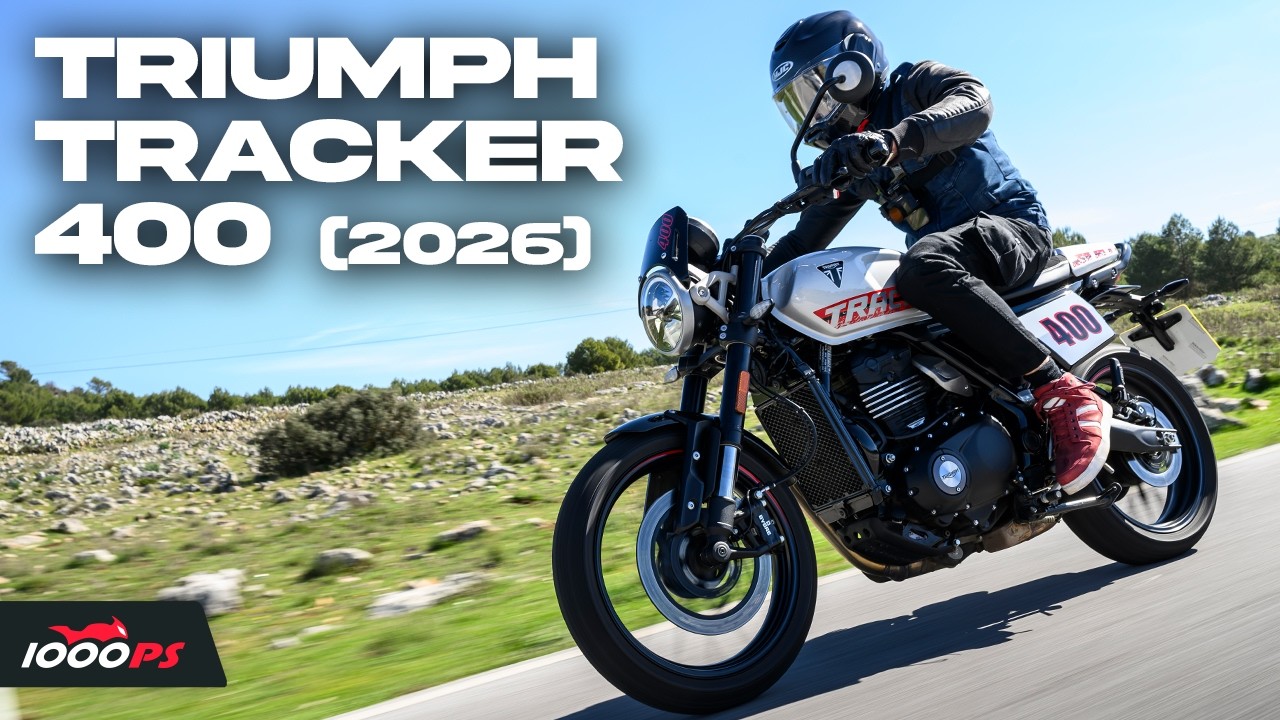 Triumph Tracker 400 (2026) - Flat-Track f&uuml;r den Asphalt!