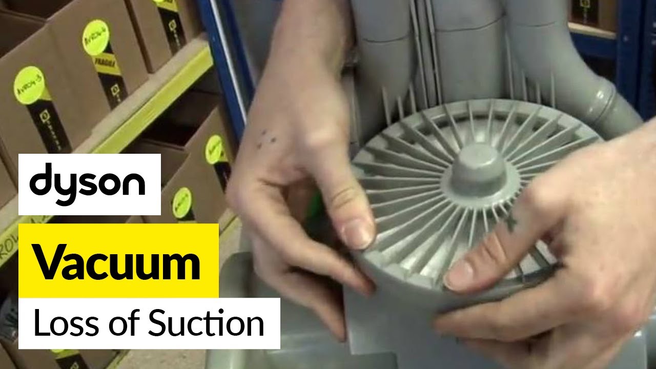 How to fix loss of suction Dyson DC04 vacuum cleaner