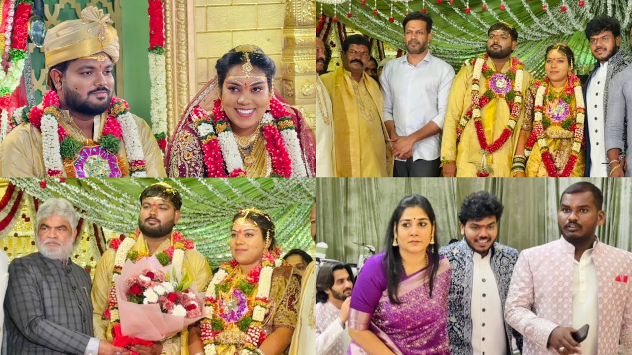 Rajendranagar Vemula Mallesh Anna Daughter Wedding | Telangana Speaker | Keerthi Reddy|Karthik Reddy