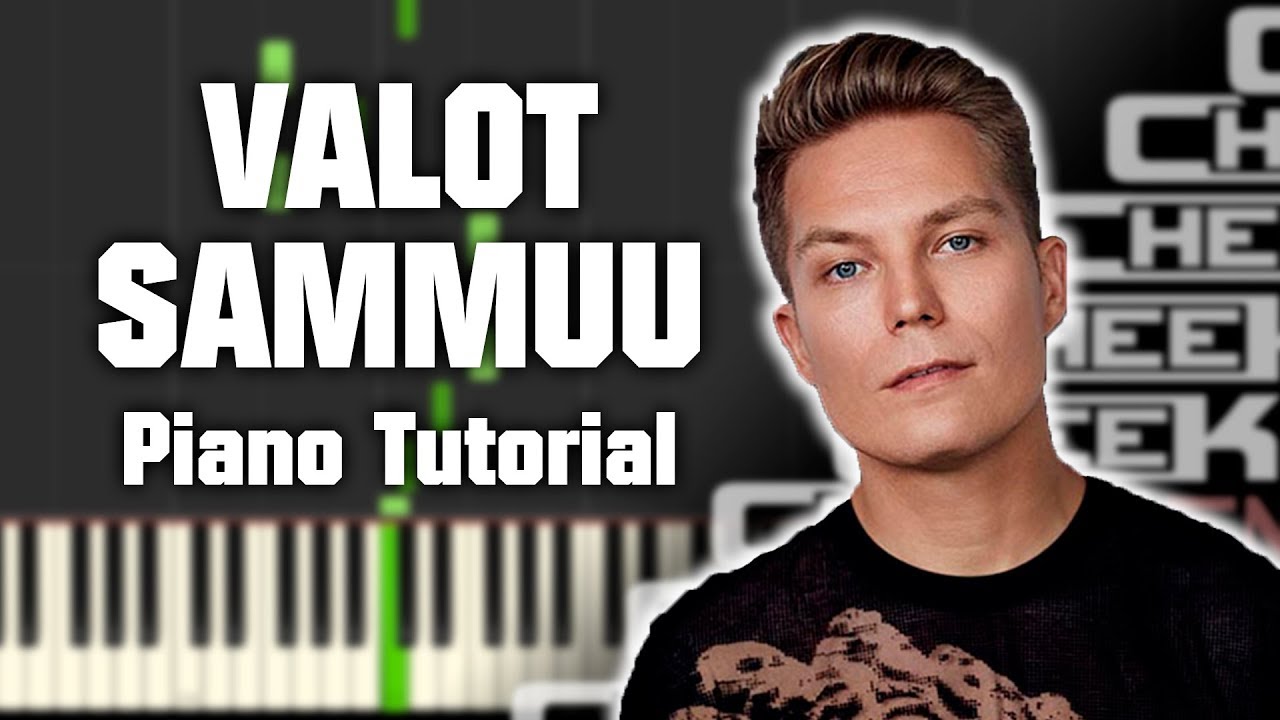 CHEEK - Valot Sammuu | Piano Tutorial