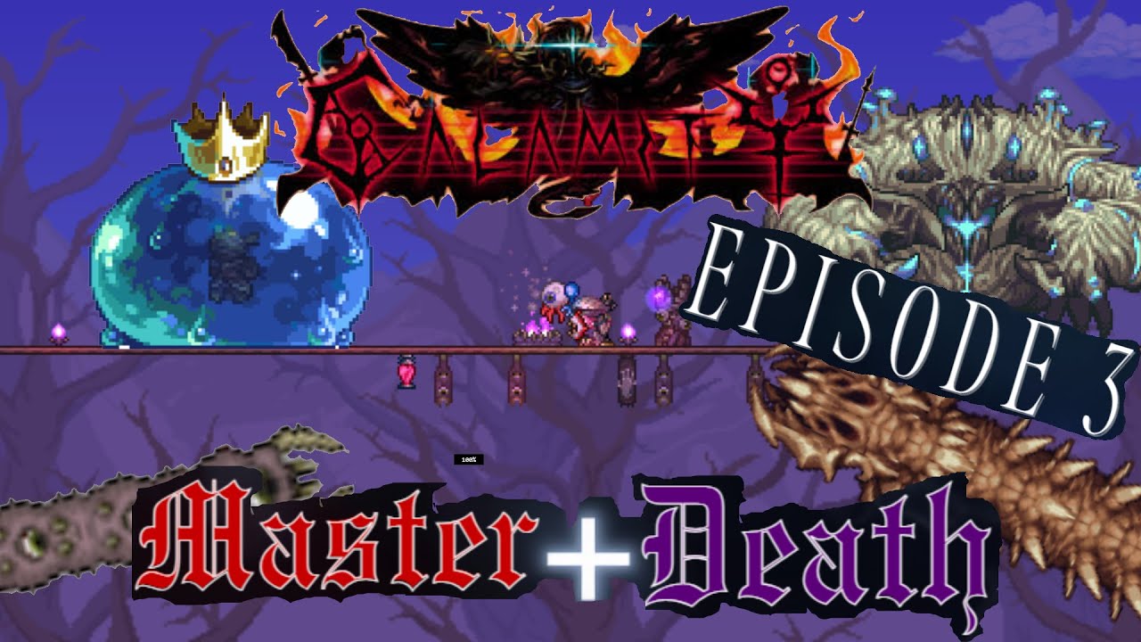 Bad player somehow defeats 4 bosses | Calamity Master Death – Episode 3