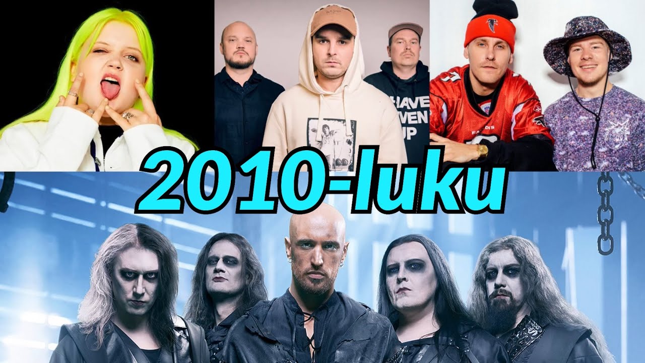 2010-luvun 100 kuunnelluinta suomalaista biisiä Spotifyssä
