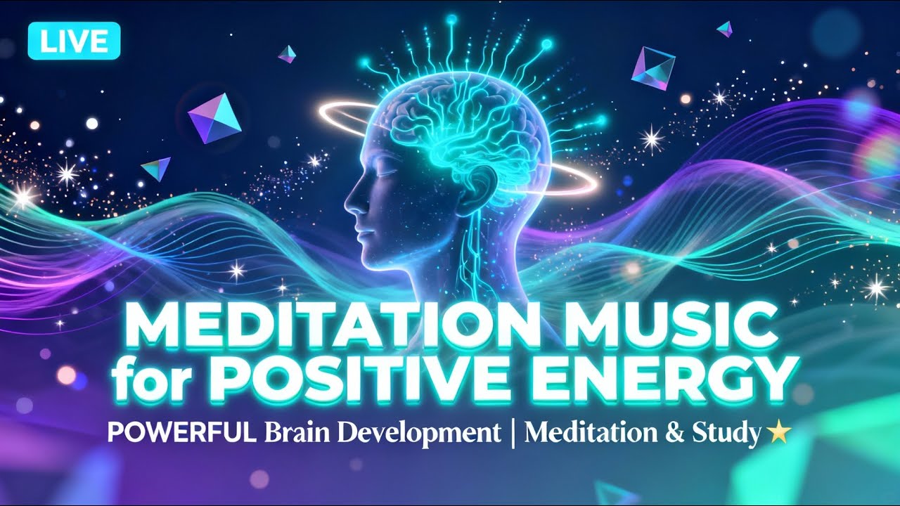 Alpha Brain Waves Meditation 🌙 Relax, Heal & Enhance Focus Instantly