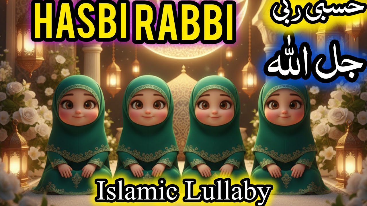 hasbi rabbi jallallah✨naat ♥ Islamic Cartoon Lullabies for Kids Beautiful Sleeping Mozart for Babies
