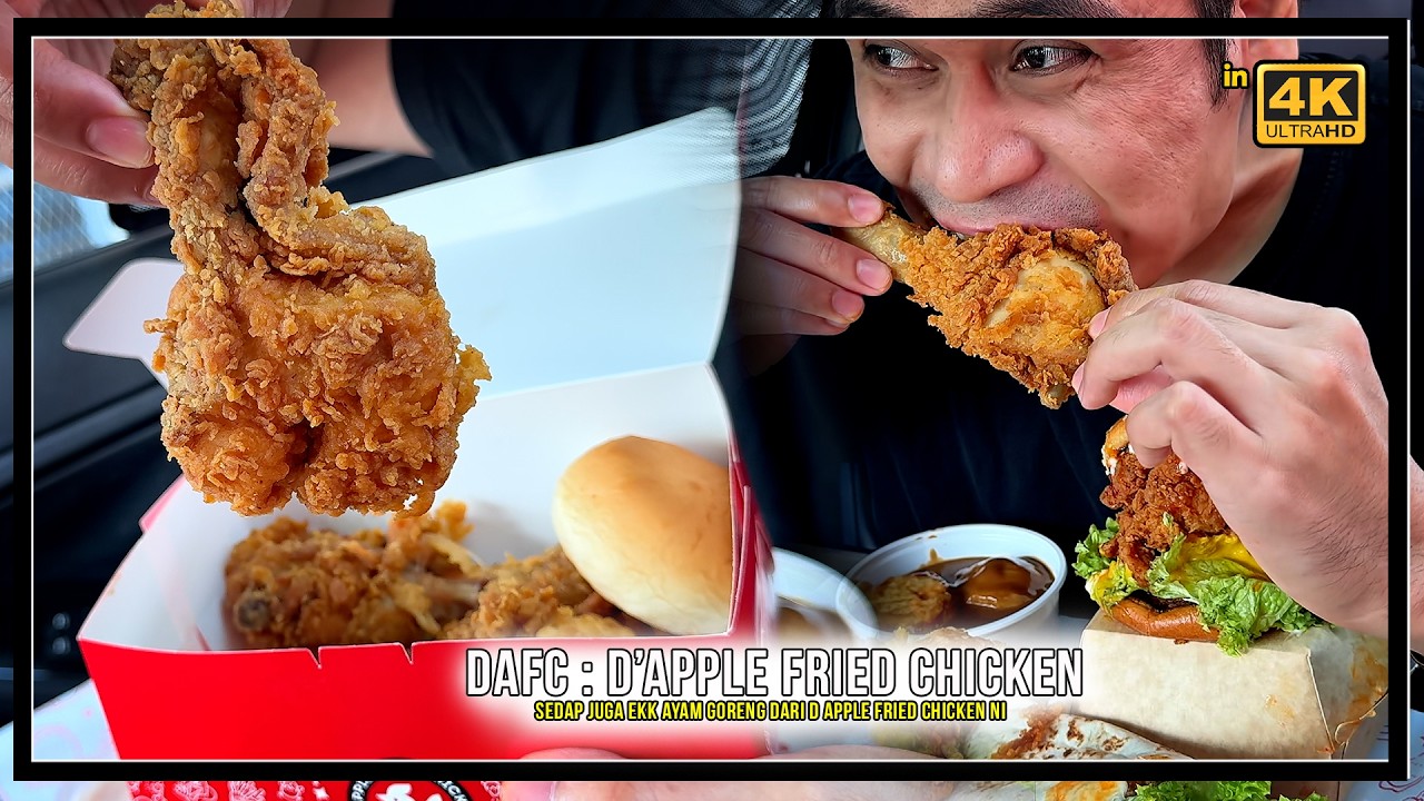 DAFC AYAM GORENG KELANTAN ni SEDAP GAK MACAM KEPCI 🤤