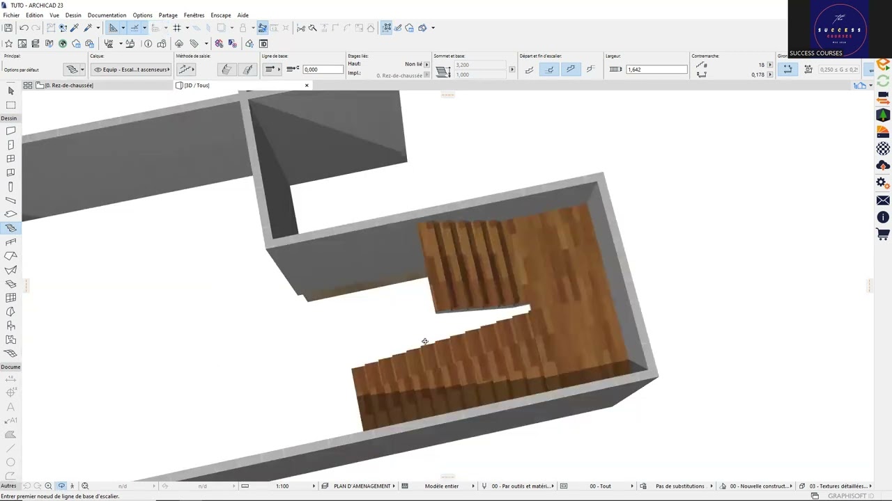✅ ARCHICAD : Comment Bien Paramétrer les Escaliers ? Tuto Complet & Astuces Pro !