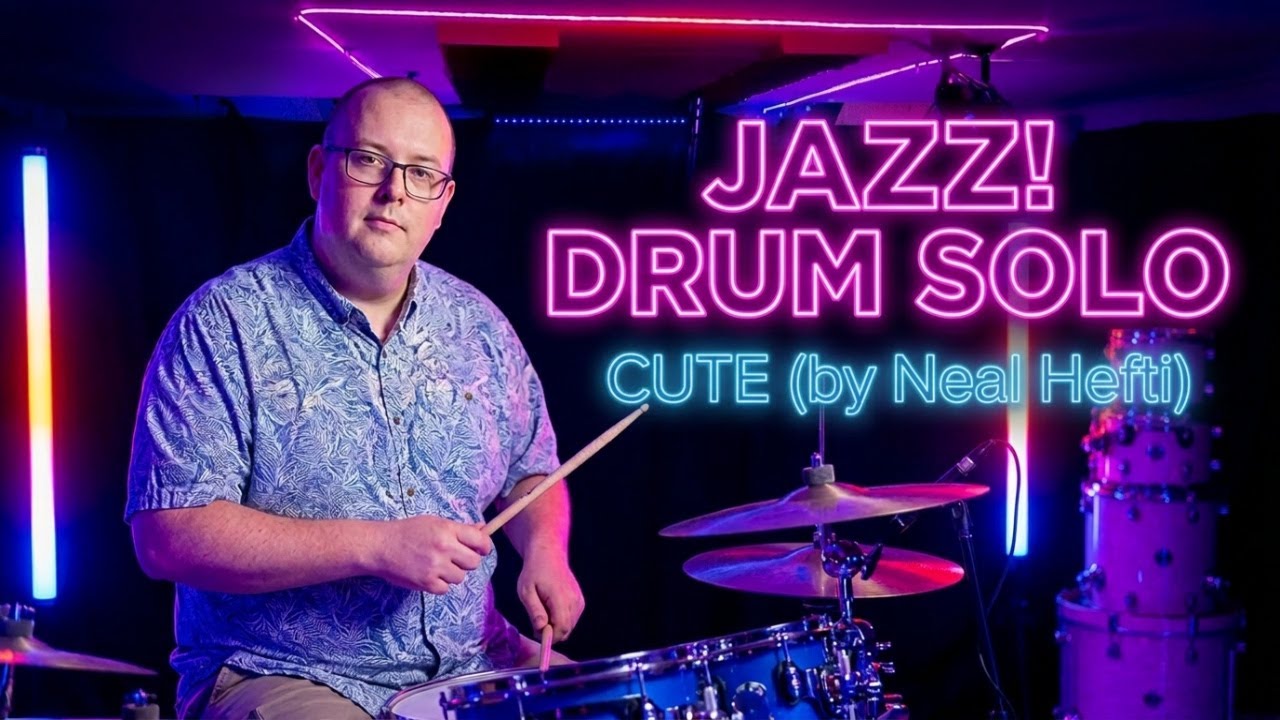 'CUTE' (by Neal Hefti) - Jazz Drum Cover/Solo!