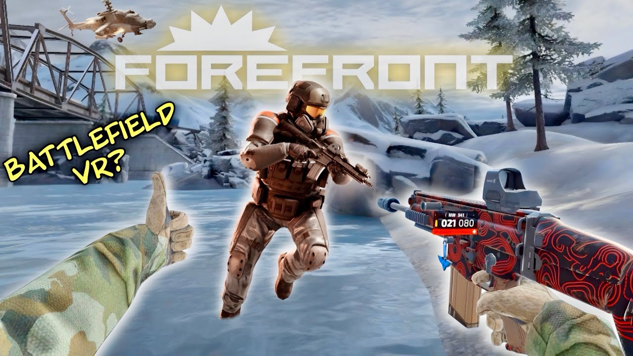 Игра Battlefield в VR на самом деле ХОРОША&hellip; (Обзор от Forefront VR)