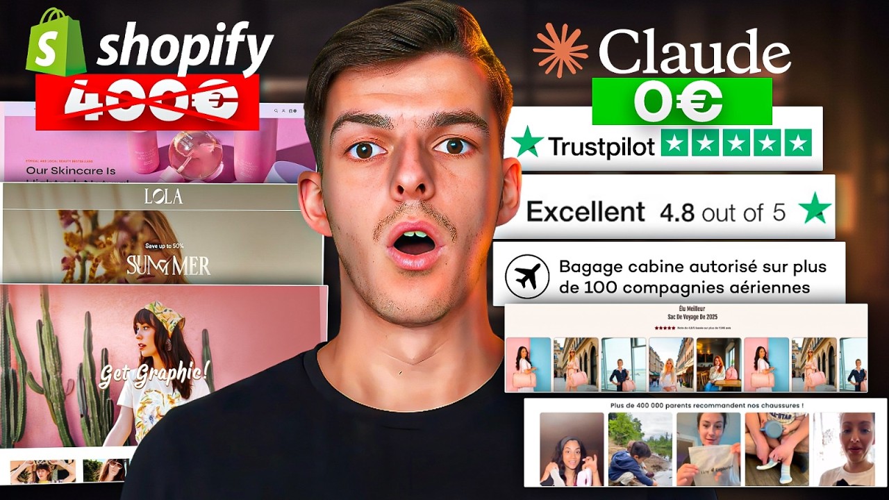 Comment créer des sections Shopify PRO grâce à l’IA (sans thème payant)