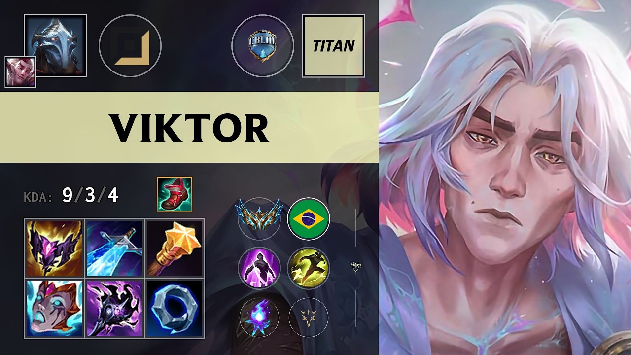 (TitaN) Viktor Carry vs Senna - BR Challenger Patch 26.13