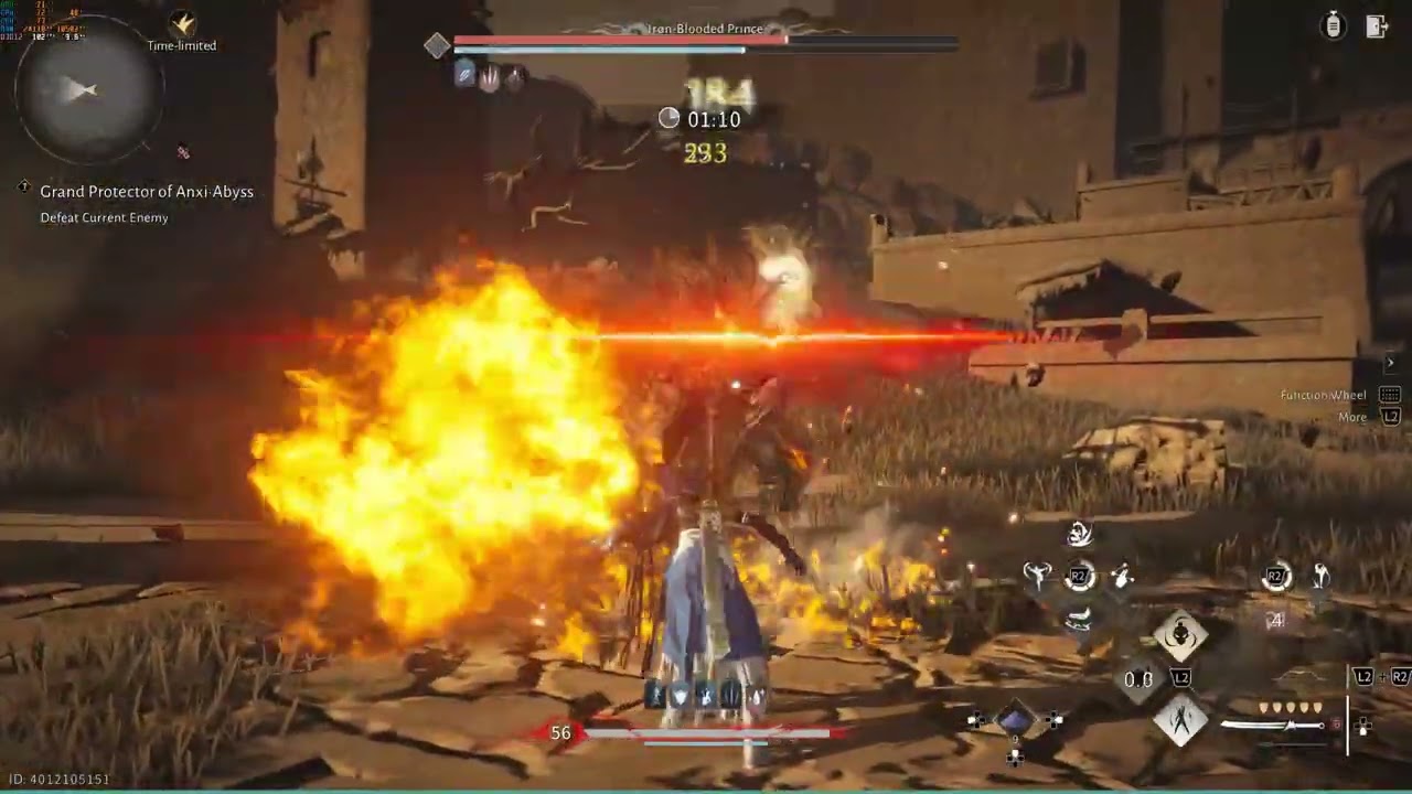 Grand Protector of Anxi Moblade nodamage Where winds meet gameplay