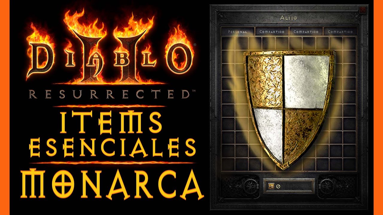 ESCUDO MONARCA - Todo lo que necesitas saber | Diablo 2 Resurrected en ESPAÑOL