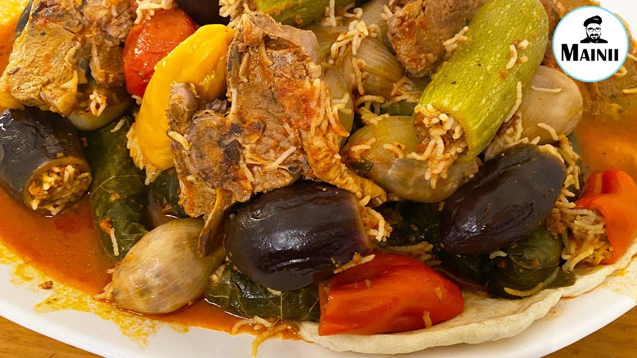 Gefüllte Weinblätter mit Reis - Irakische Dolma, Sarma, Yaprak