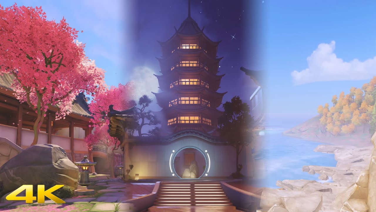 [4K] Beauty of Overwatch [Live Wallpaper]