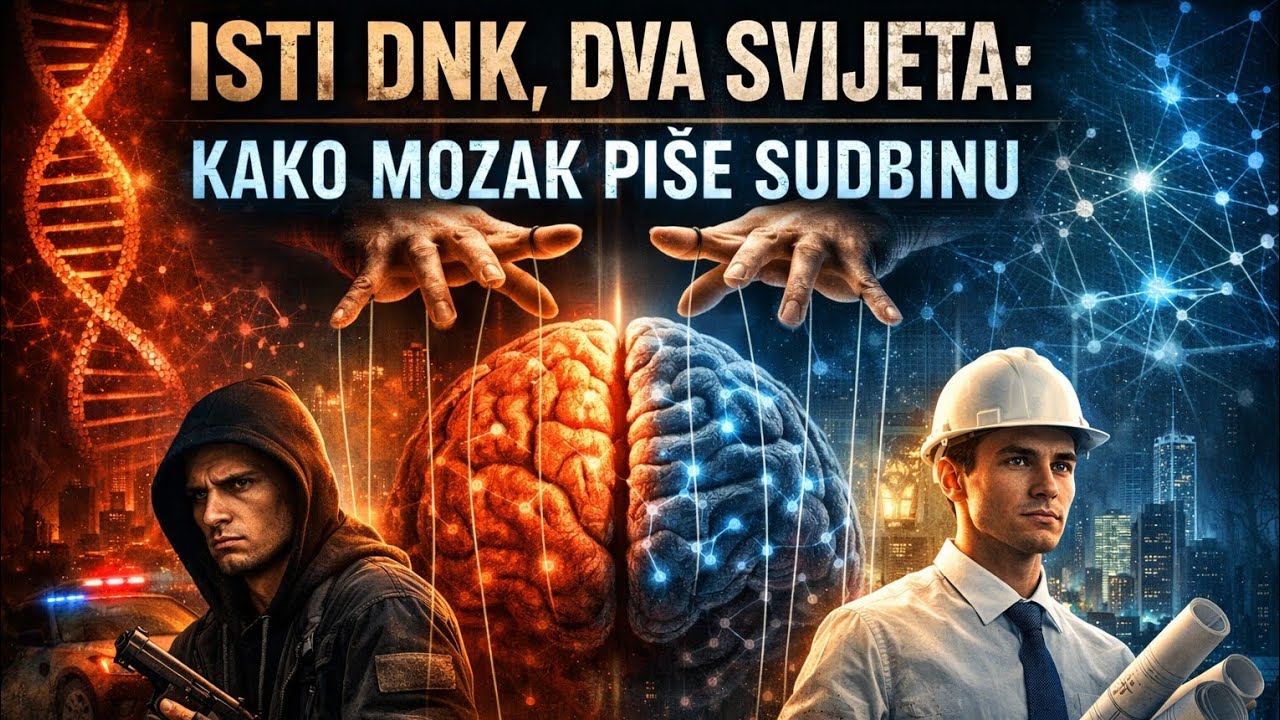 Isti DNK, dva svijeta: Kako mozak piše sudbinu