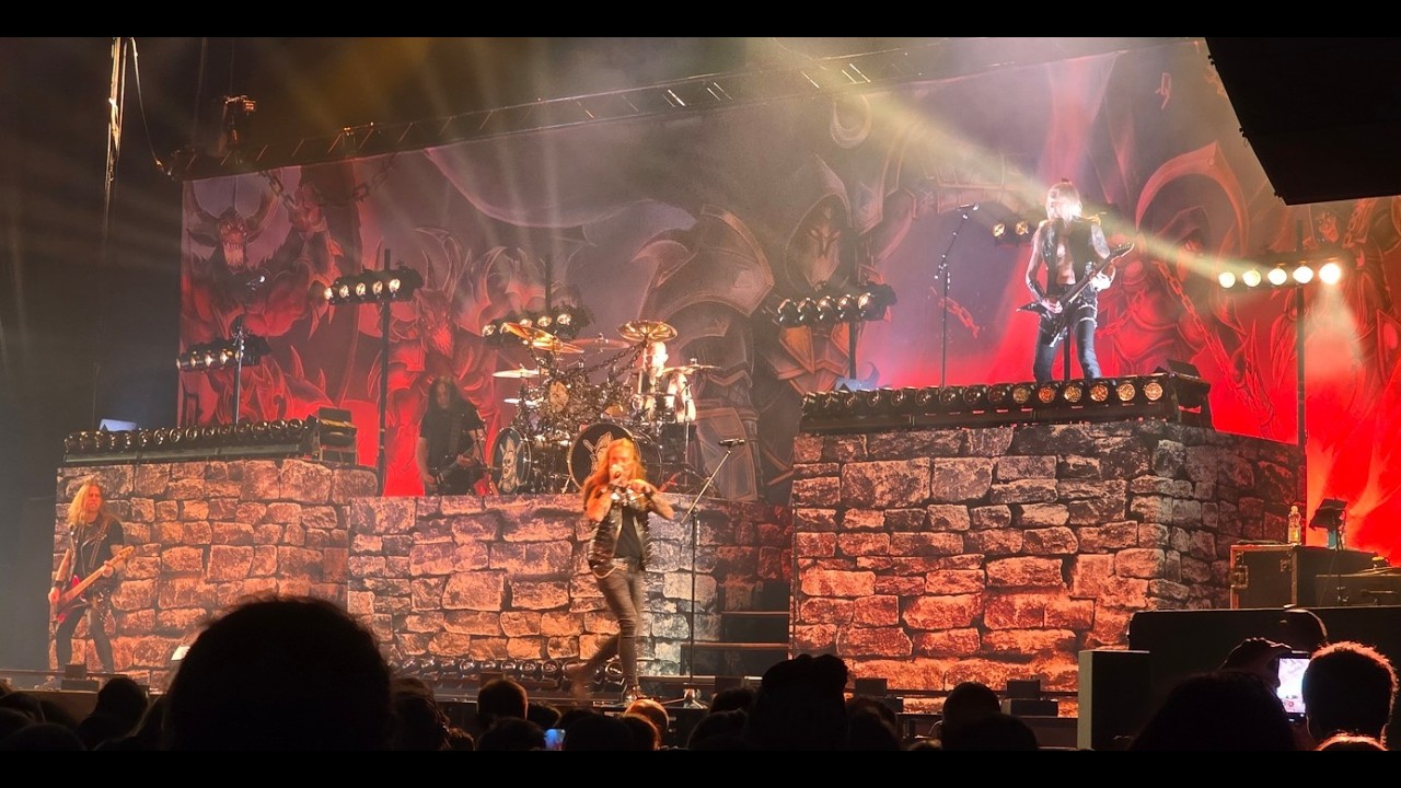 Hammerfall - Hearts on Fire live Helsinki Ice Hall Finland 23.2.2026