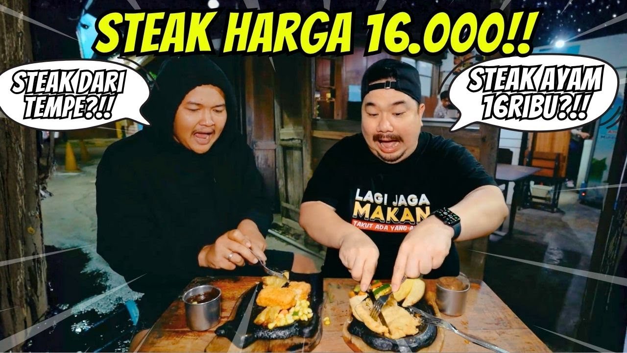 KAGET!! WARUNG INI JUAL STEAK MURAH BANGET!! with @nopeknovian27