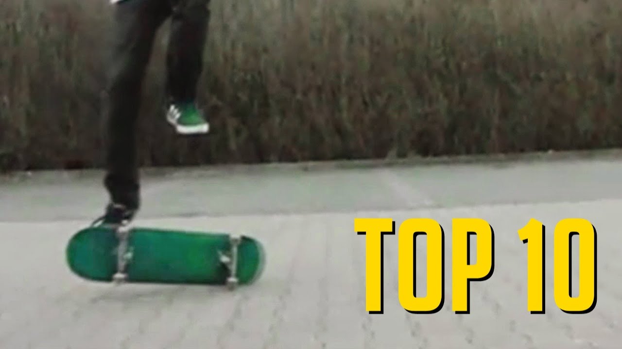 TOP 10 MANOBRAS BIZARRAS DE SKATE