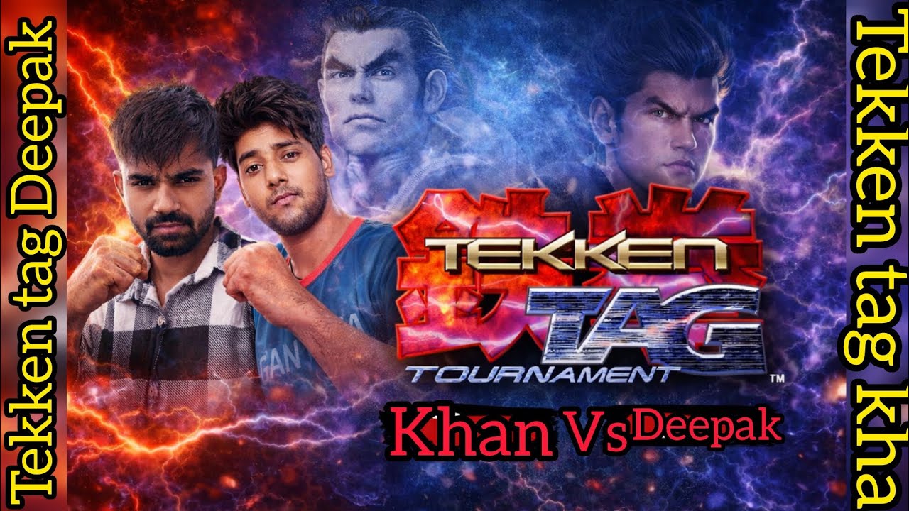 Tekken tag tournament Khan vs Deepak 😱🕹️ barn vs Paul 🇮🇳👊Khan bhai gameplay next level #video #tekkn