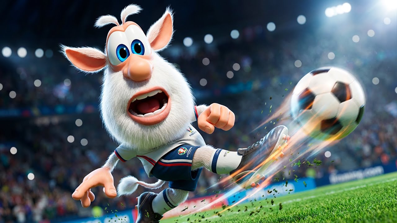 Booba ⚽ Juego de fútbol 🏟 Dibujos animados para niños