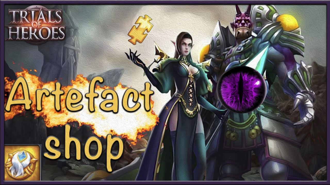 Trials of Heroes: Священный магазин или куда тратить эмблемы. Sacred shop. Guide.