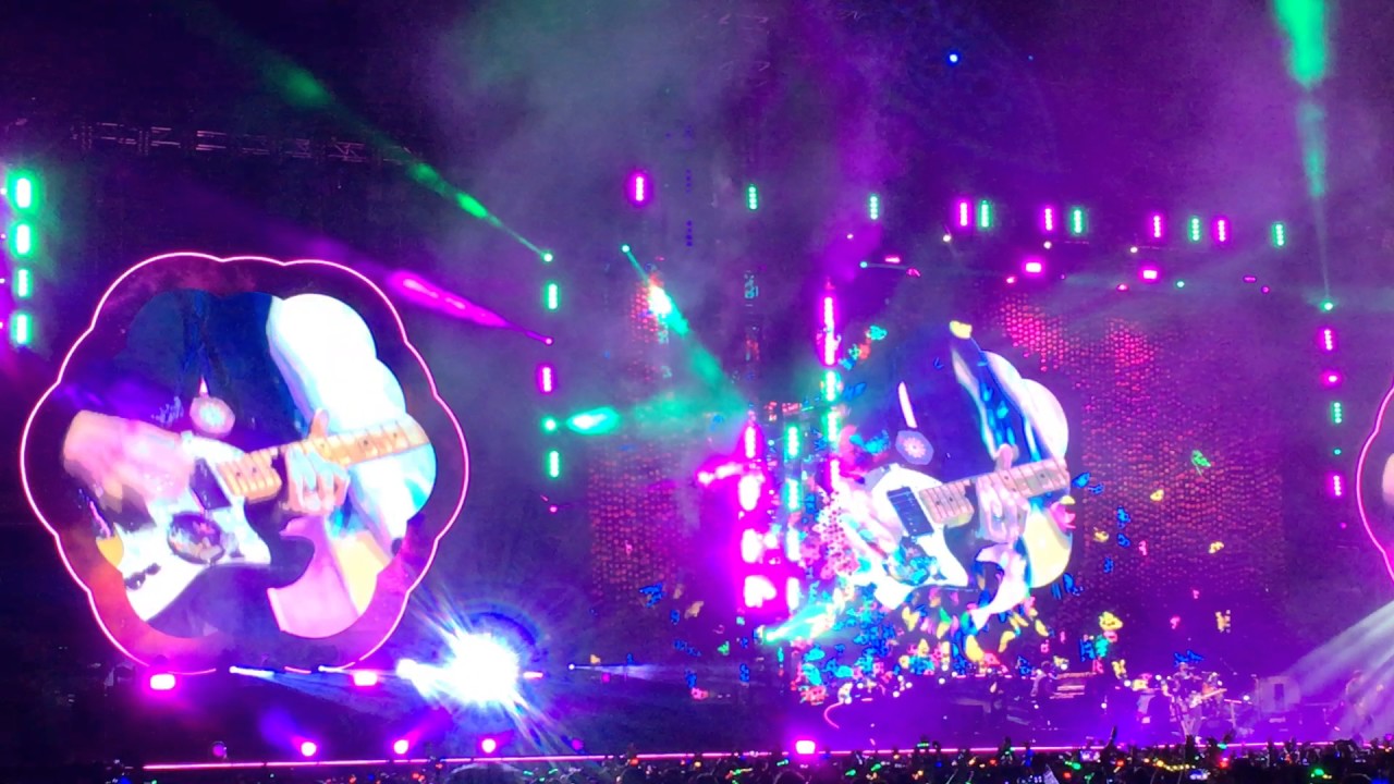 콜드플레이 내한 콘서트 Paradise 떼창 coldplay seoul korea