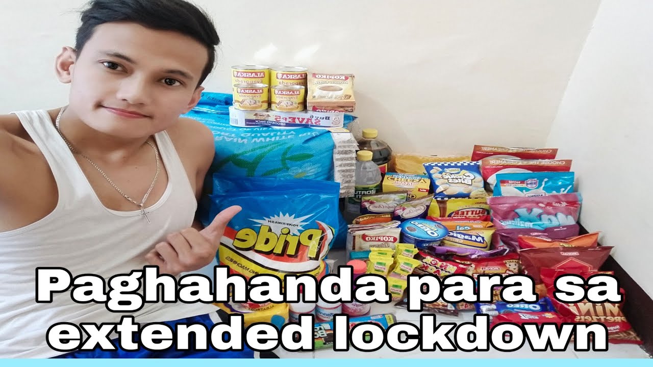 Paghahanda para sa extended lockdown/Grocery Haul