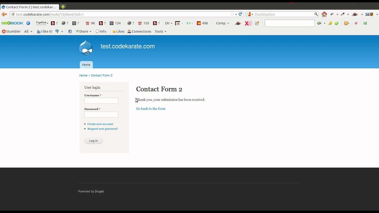 Drupal 7 Webform Module Basics - Daily Dose of Drupal Episode 11