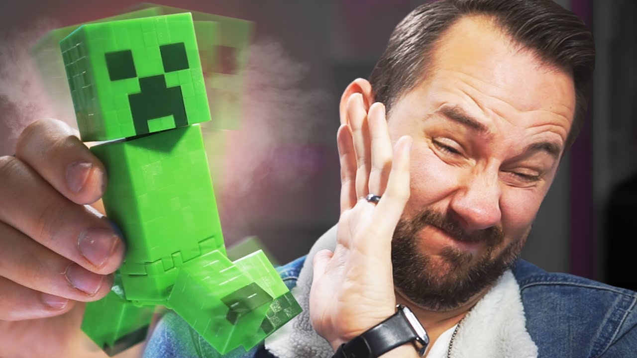 Exploding Minecraft Creeper! | 10 Strange Amazon Products