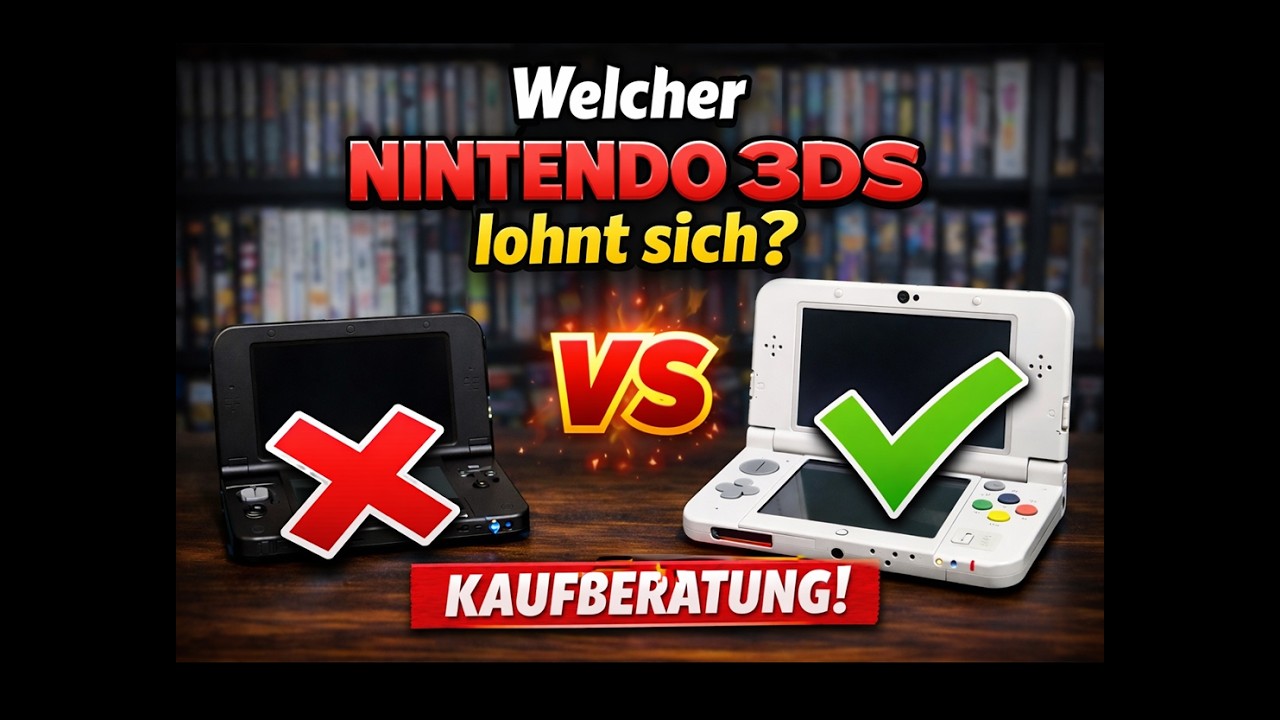 Nintendo 3DS Kaufberatung: Welches Modell ist das beste?