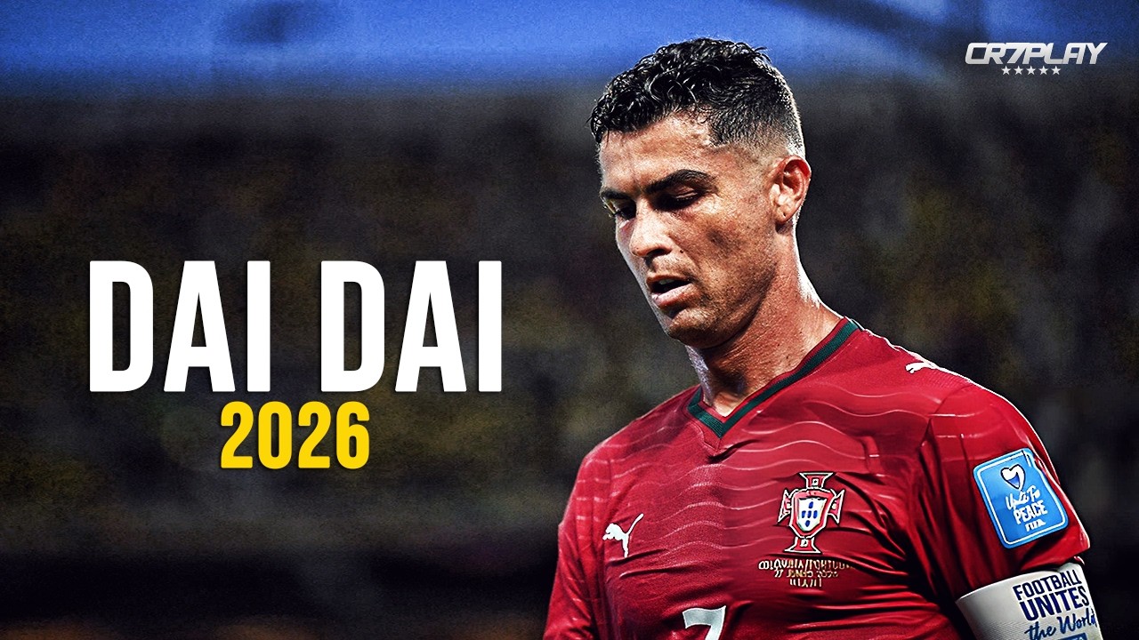 Cristiano Ronaldo 2026 ● Shakira, Burna Boy - Dai Dai (Official World Cup Song) 4K