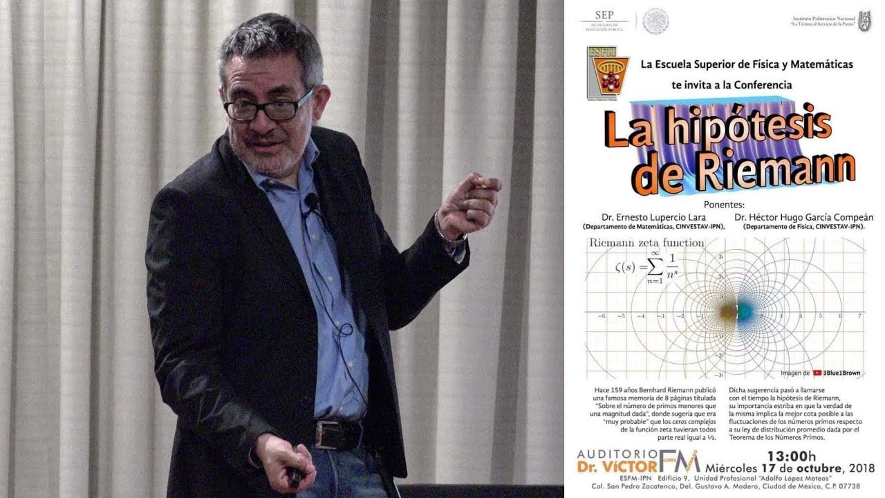 La hipótesis de Riemann (Ernesto Lupercio)