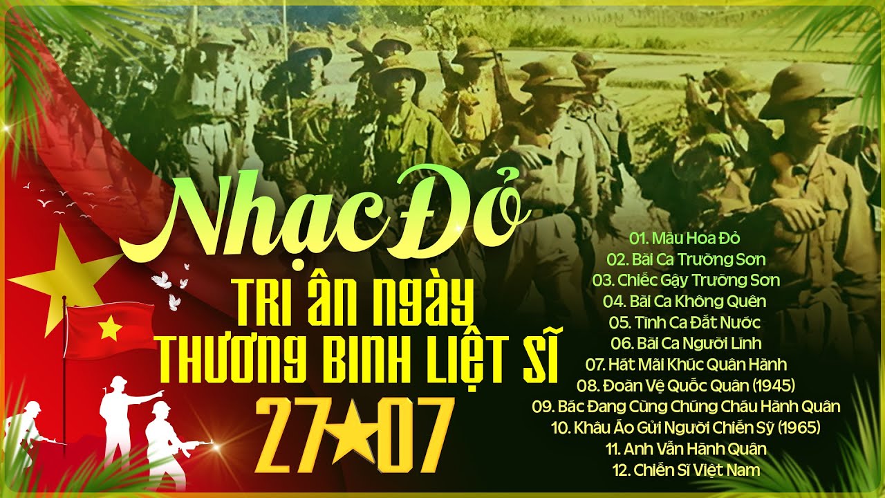 LK Màu Lá Đỏ | Nhạc Đỏ Cách Mạng Tri Ân Ngày Thương Binh Liệt Sĩ 27/7 - Nghe Mà Nước Mắt Rưng Rưng