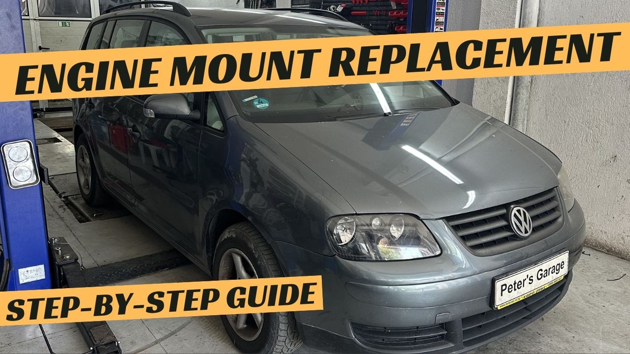 VW Touran 1T 2.0 TDI PD Right Engine Mount replacement BMM