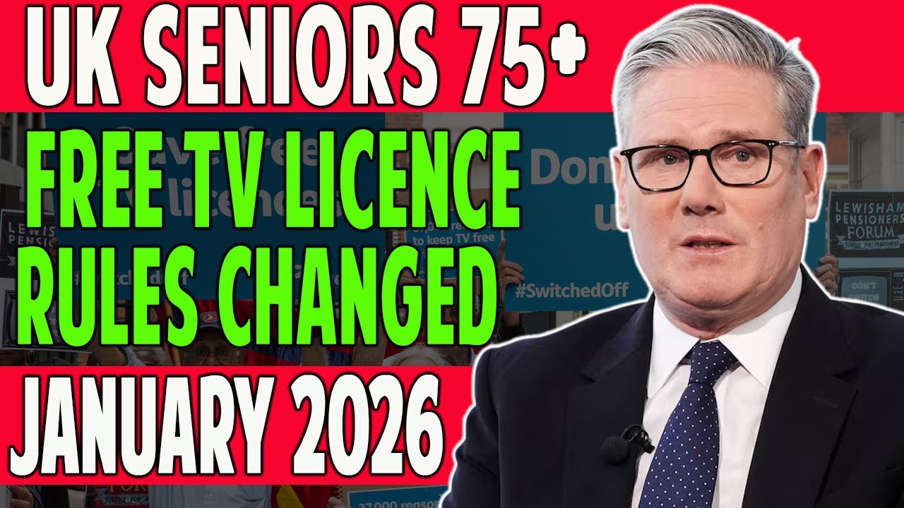 UK Over 75s ALERT 🚨 Free TV Licence Rules Have Changed &ndash; Check Your Eligibility Now