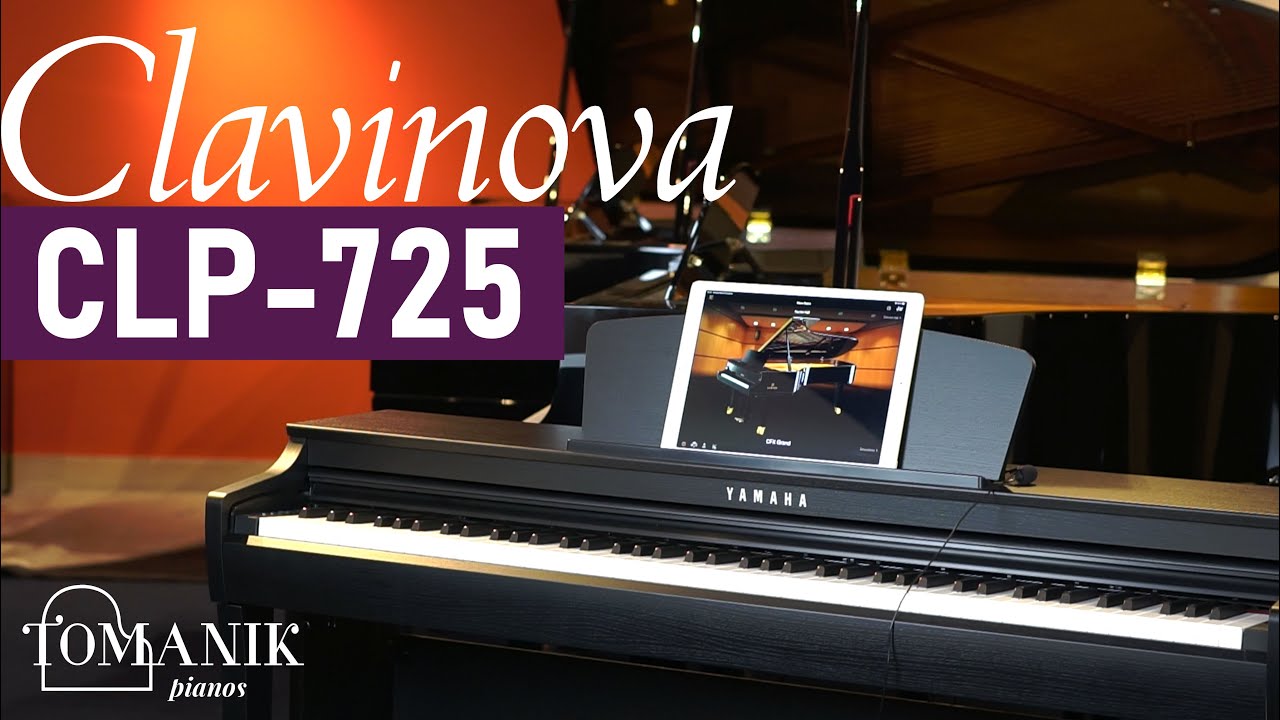 Clavinova CLP 725 da Yamaha Tudo Que Você Precisa Saber – Pianos Tomanik
