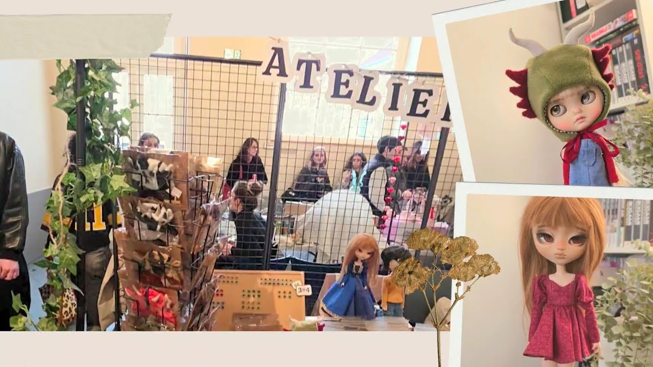 Dernier rush avant le Dollscampfire + debrief du salon 🤗 | Vlog #4