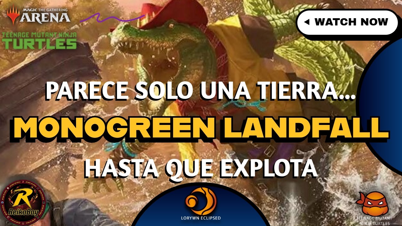 🟢 MONO GREEN LANDFALL BO3 ★ Every Land Is a Threat | MTG Arena | Magic: The Gathering
