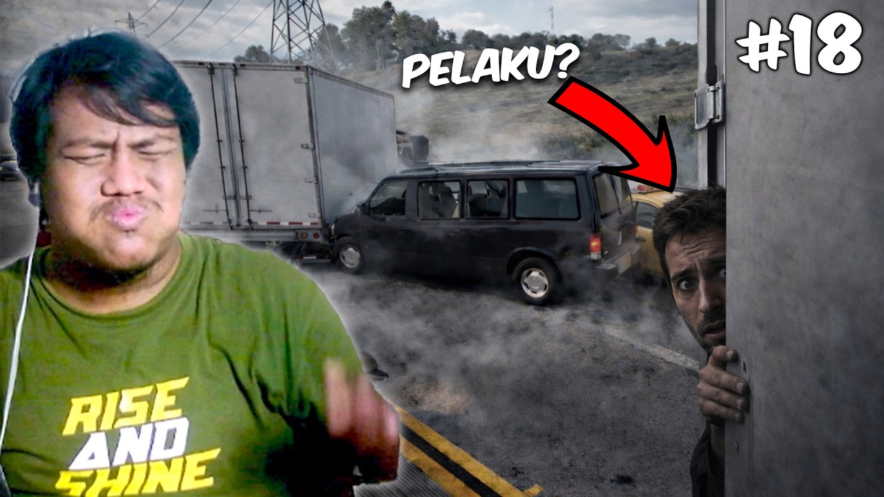 PENYEBAB TABRAKAN BERUNTUN!! [React BEAMNG DRIVE #18]