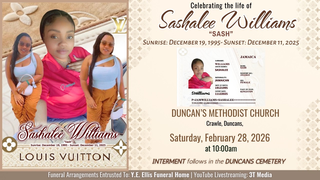Celebrating the Life of Sashalee Williams 