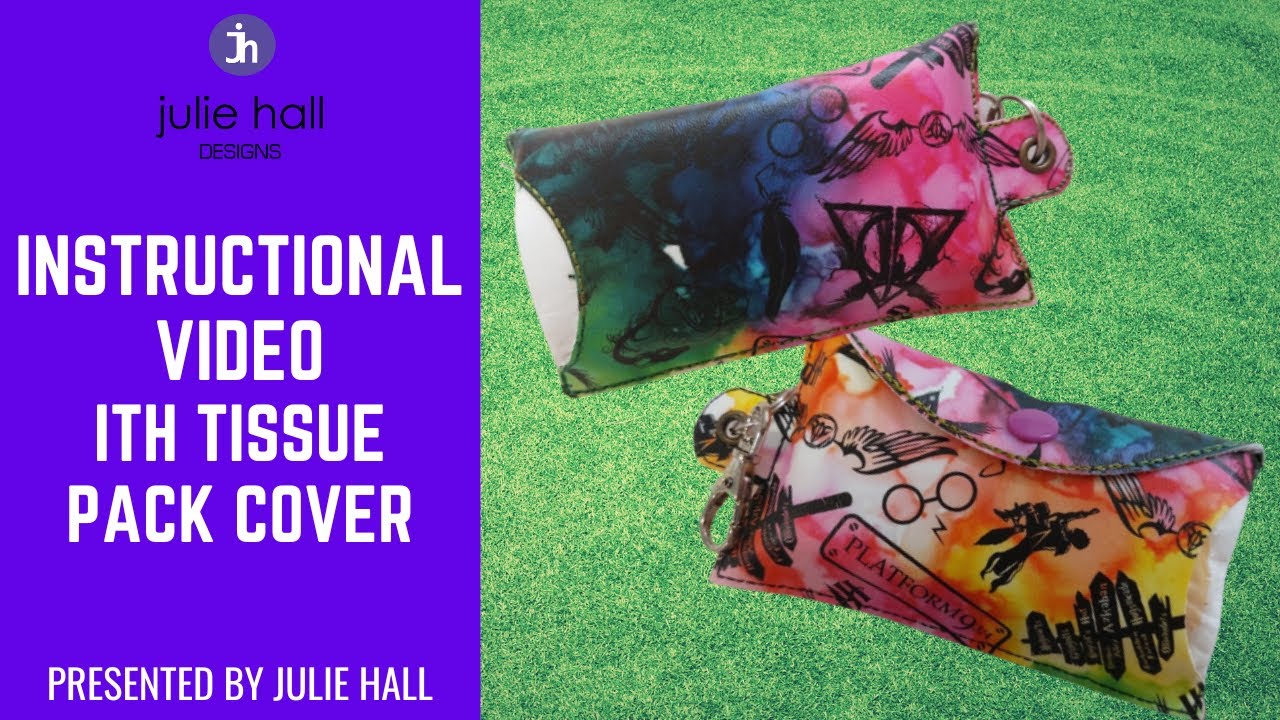 Travel Tissue Pack Cover In The Hoop