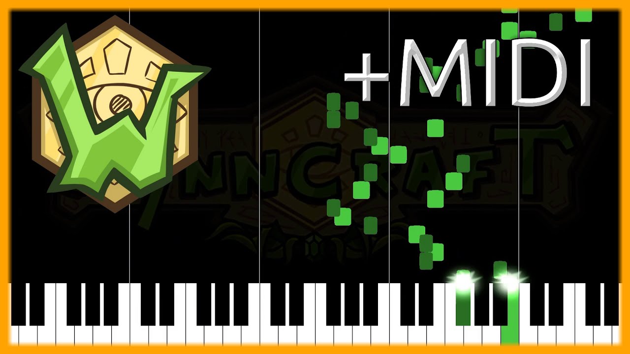 [147] Genesis of the End (Boss Battle 12) Piano Tutorial + MIDI [Wynncraft]