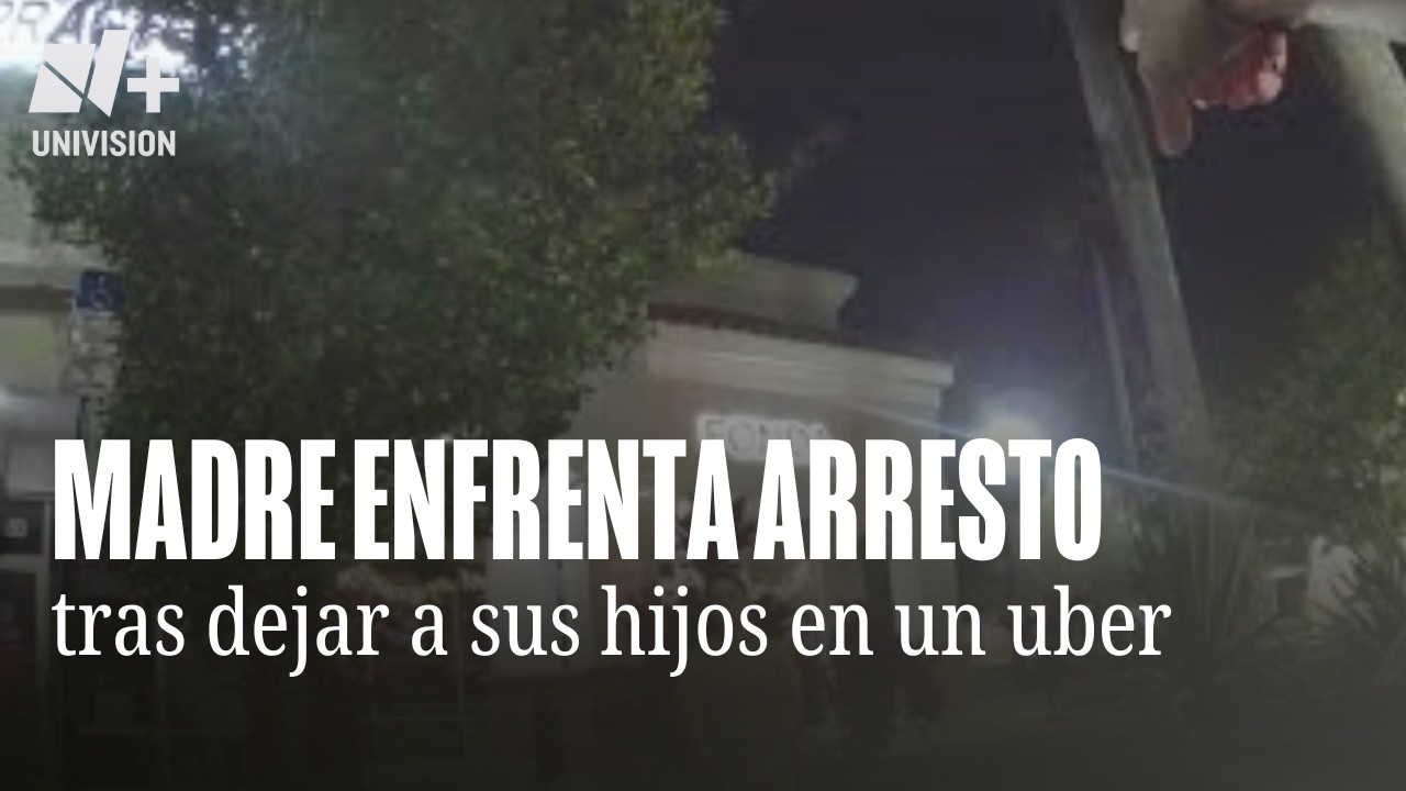 Video: policía de Sunrise arresta a mujer acusada de abandonar sus hijos en un Uber