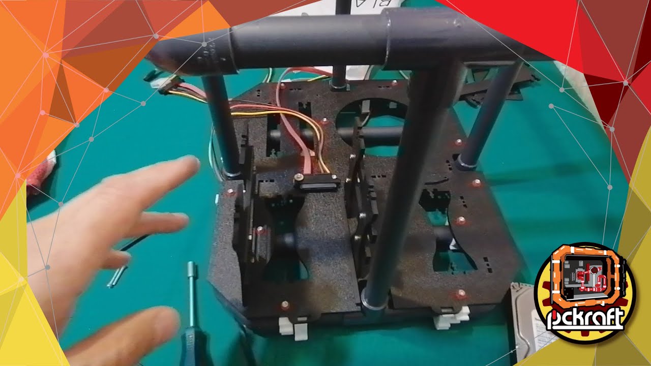 PCKRAFT 0061: Сборка корпуса для ПК из труб ПВХ | PC PVC Case | SuperMicro X6DAL-TG