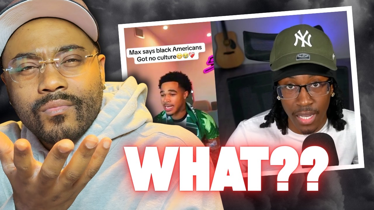 Streamer Thinks Black People Have No Culture