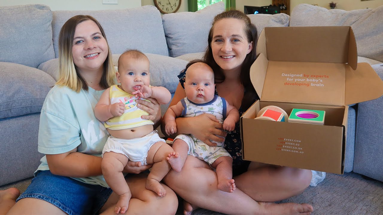 Opening Toys With Our Babies! *so cute*