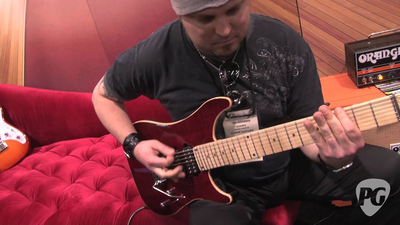 NAMM '12 - Vigier Excalibur Special 7 and Excalibur Surfreter Demos