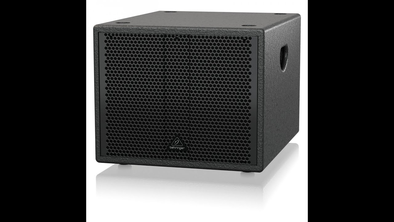 Testei o Subwoofer da Behringer SAT 1008 SUBA 8