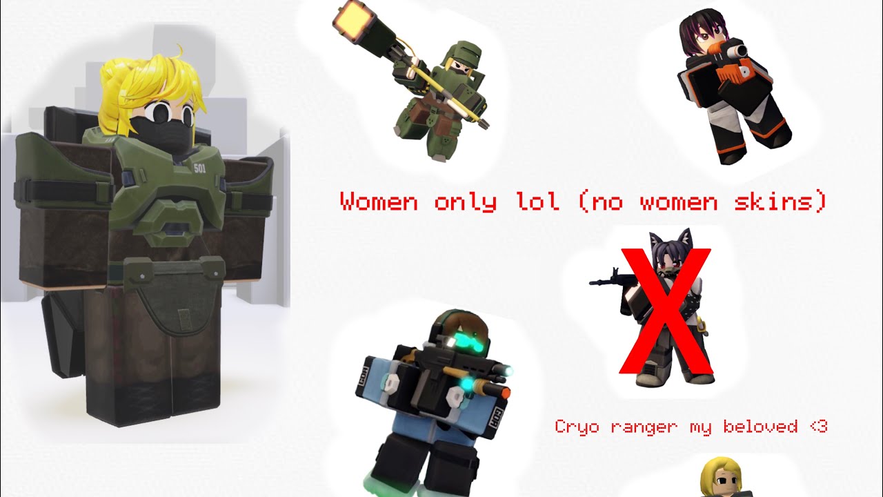 Tdx intermediate mode but with only women towers (no females skins)￼